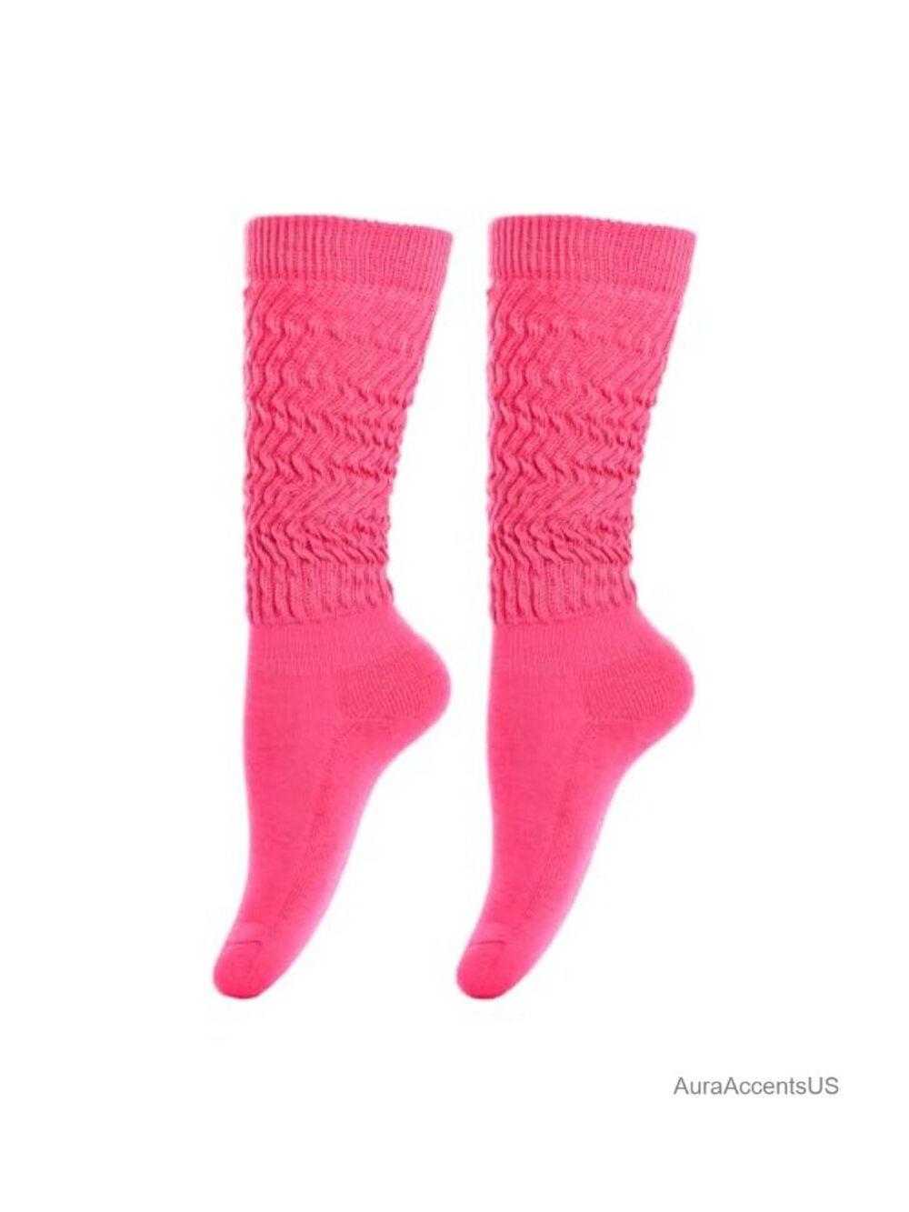 Slouch Socks Women 80s 90s Scrunch Socks Extra Long Slouchy Knee High Sock